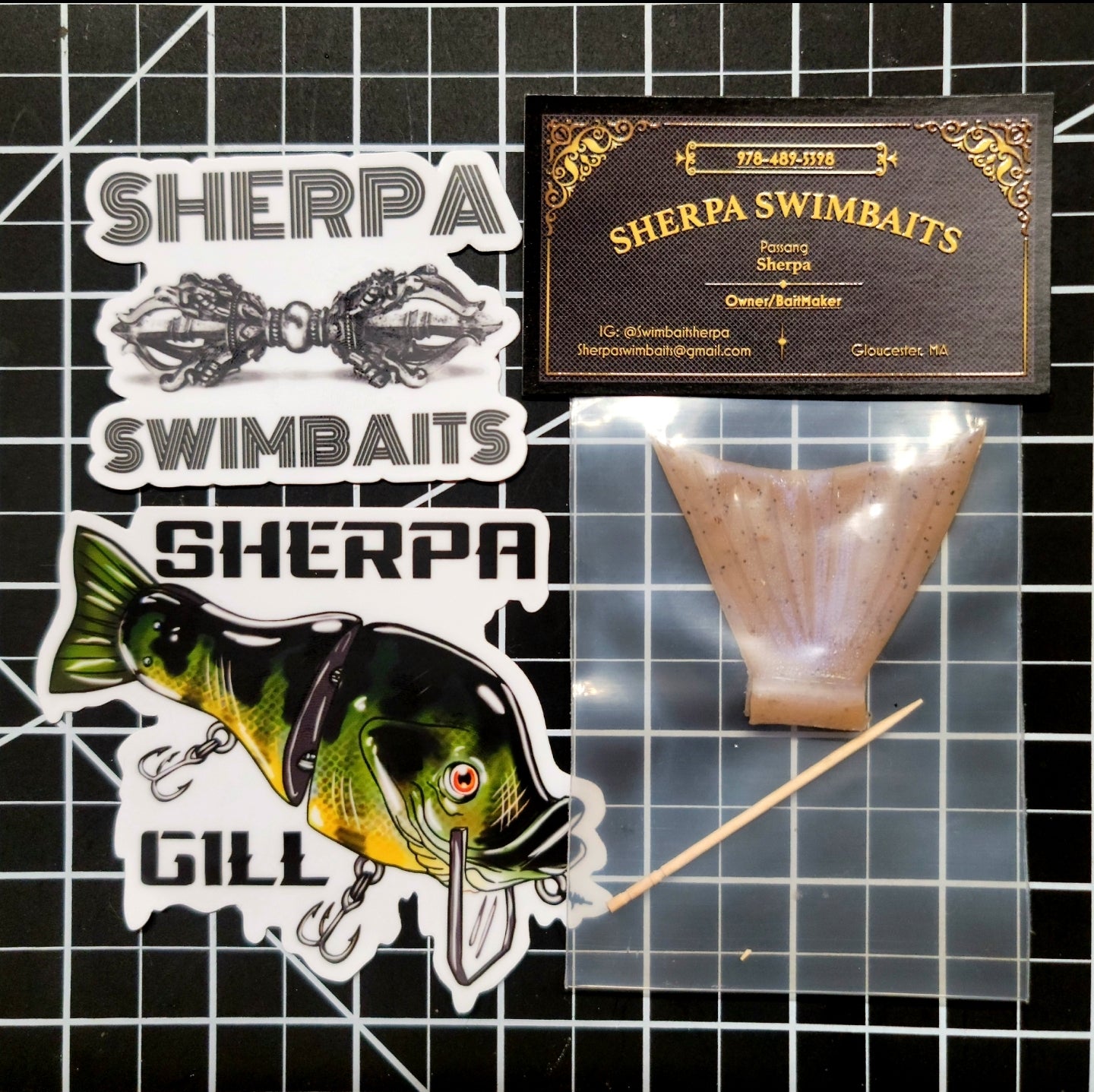 Sherpa Gill 2 Pc × Click Bait Customs(Crappie)